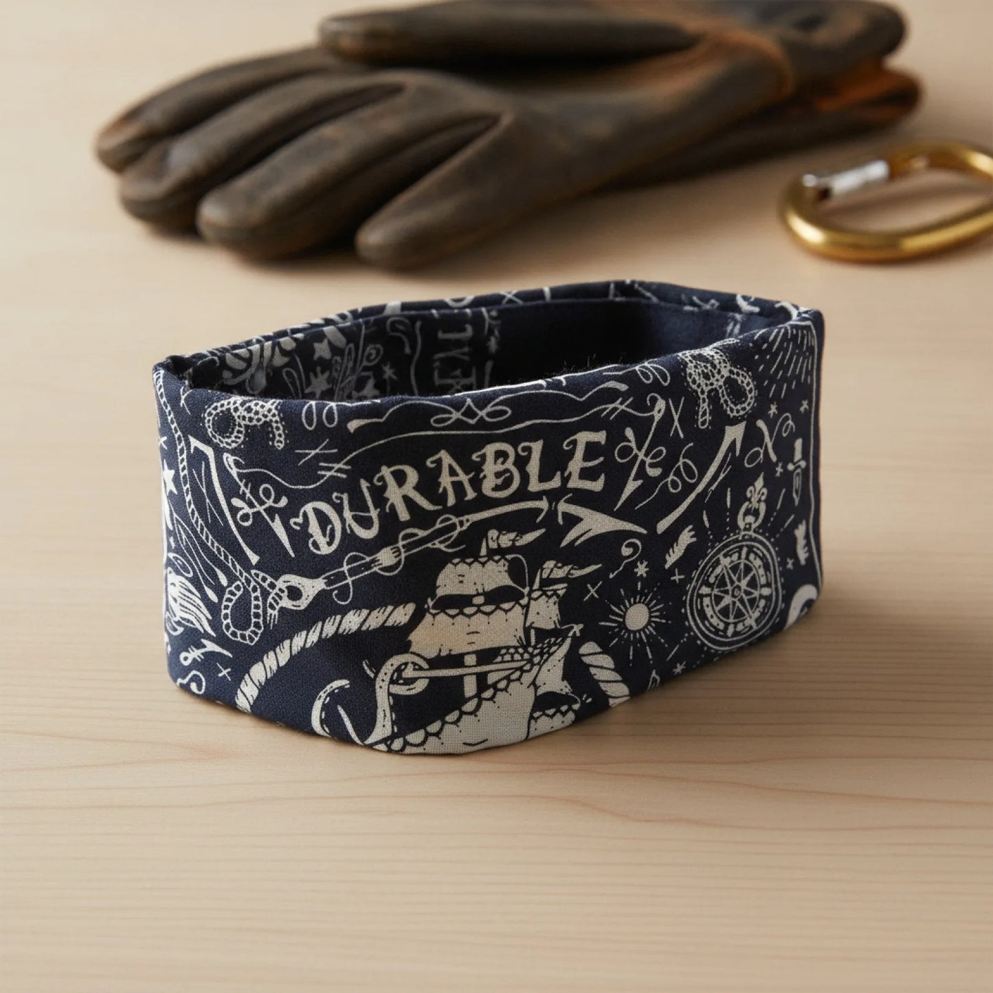 Bandana Coton Imprimé Nautique Hip Hop