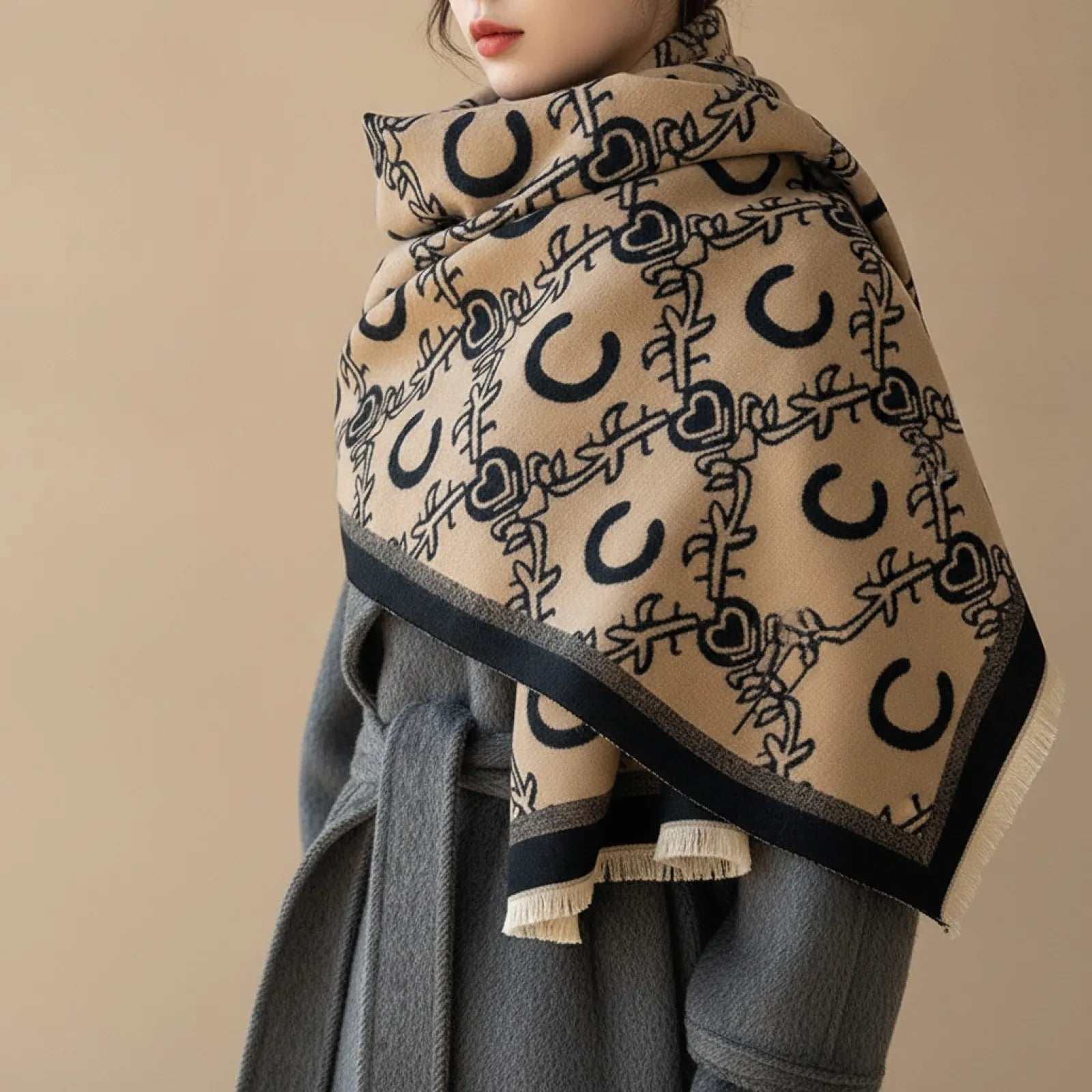 Foulard Cachemire Luxe Femme