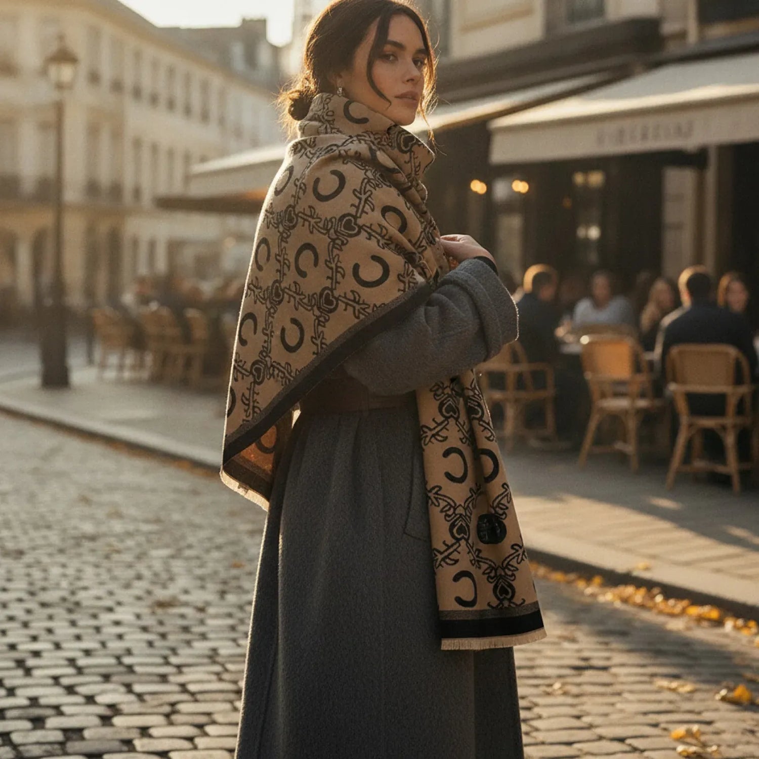 Foulard Cachemire Luxe Femme