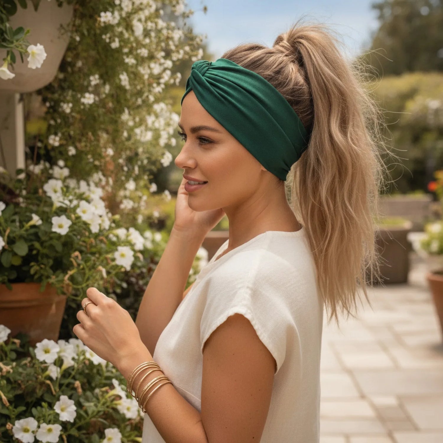 Bandeau Bohème Chic Coton Doux