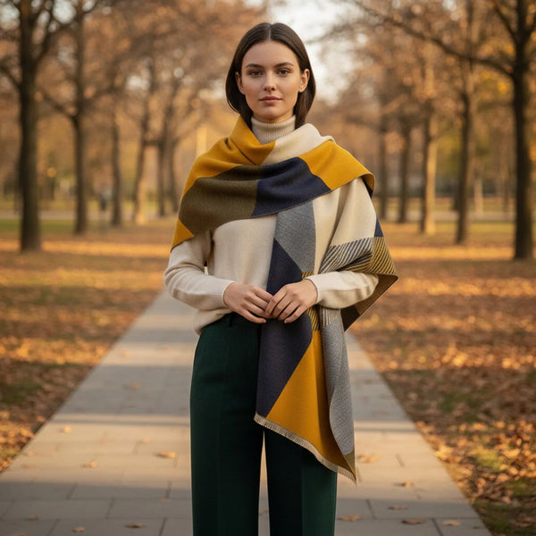 Foulard Cachemire Vintage Femme