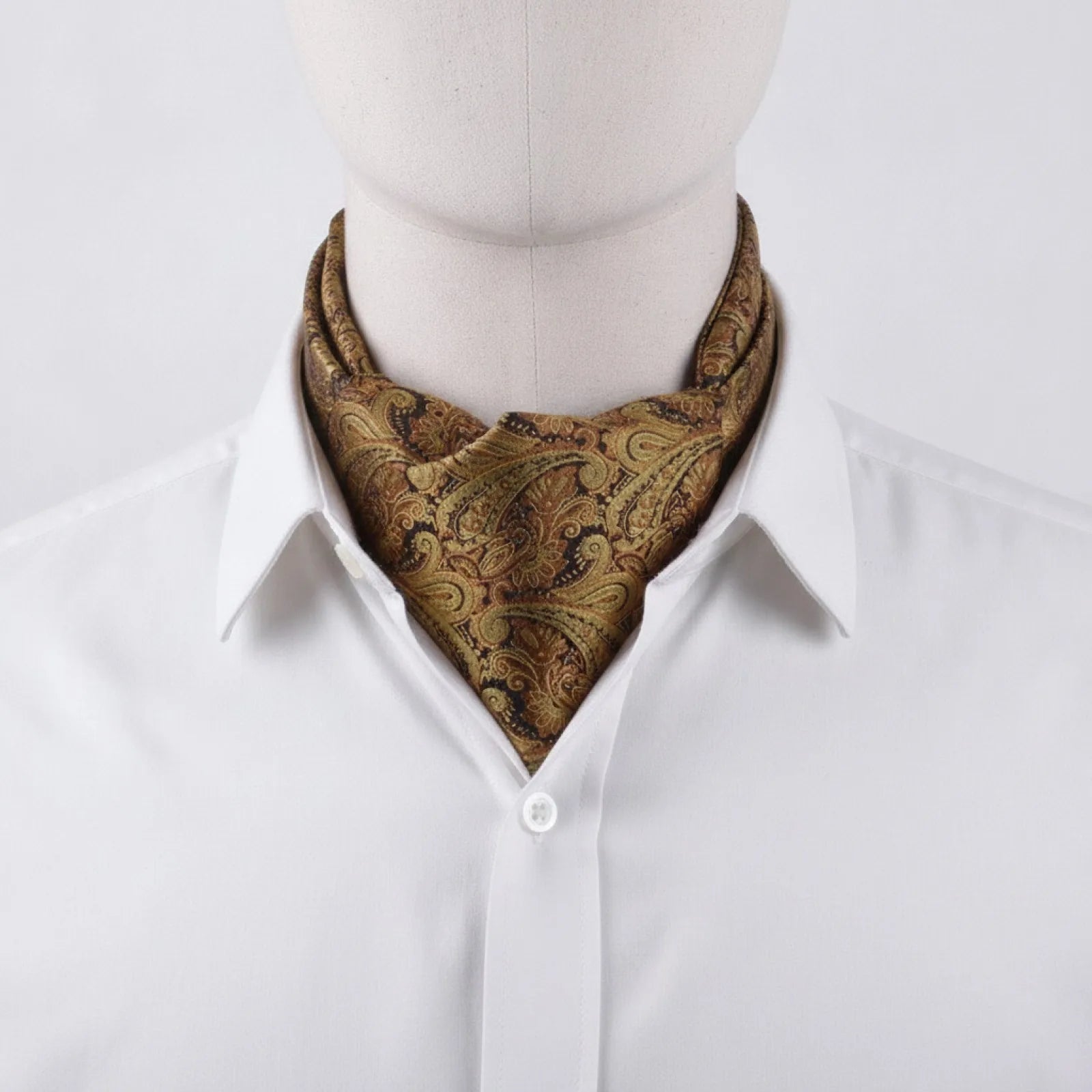 Foulard Cravate Soie Vintage