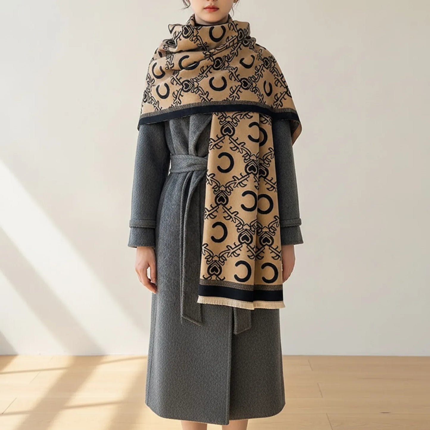 Foulard Cachemire Luxe Femme