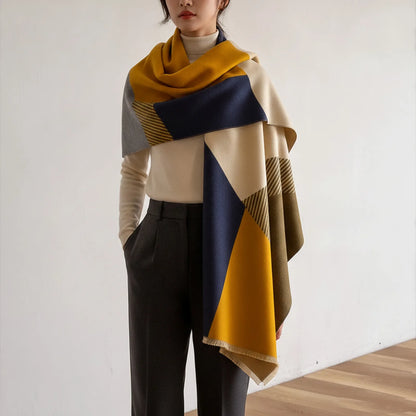 Foulard Cachemire Vintage Femme