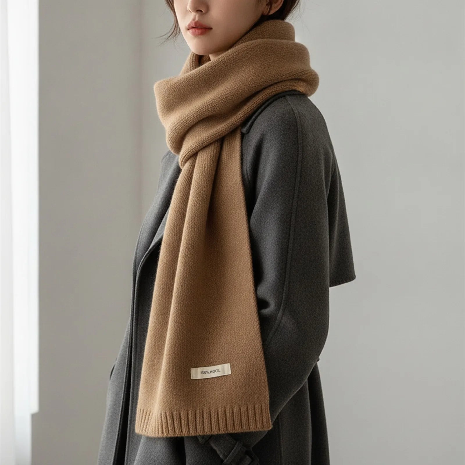 Foulard Luxe Cachemire & Laine Pure Homme