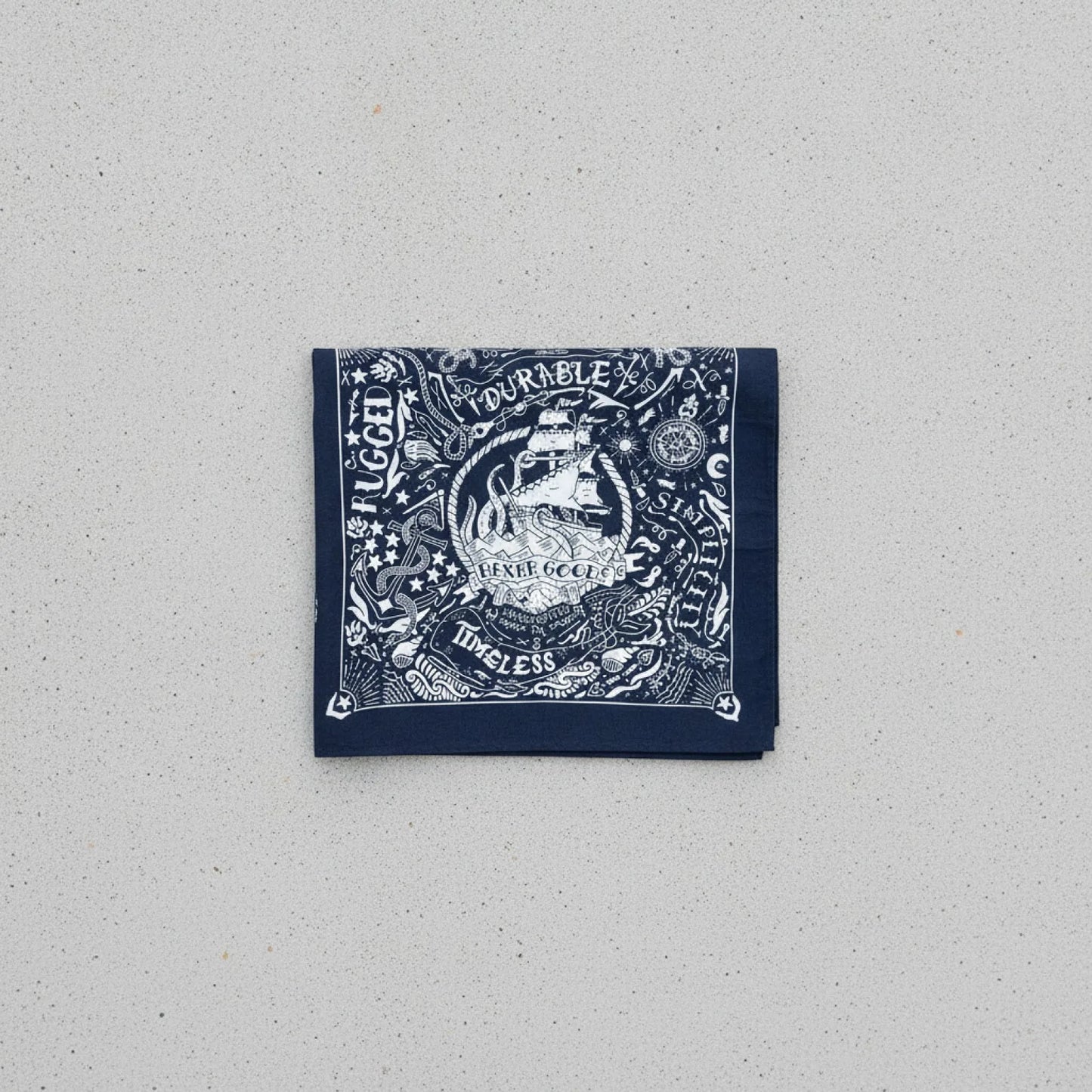 Bandana Coton Imprimé Nautique Hip Hop