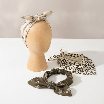 Foulard Rétro Y2K Bohème pour Cheveux