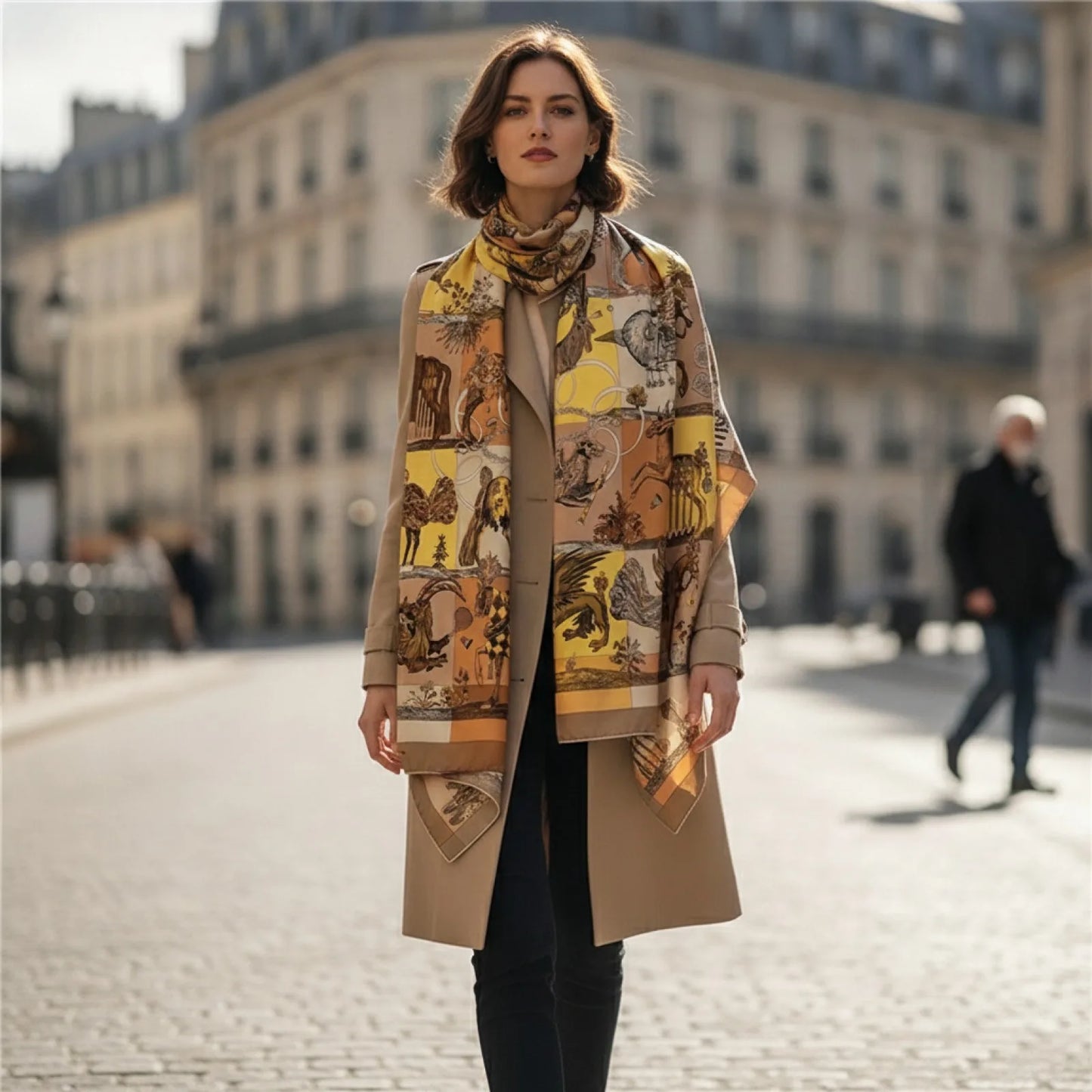 Foulard Carré Soie Luxe