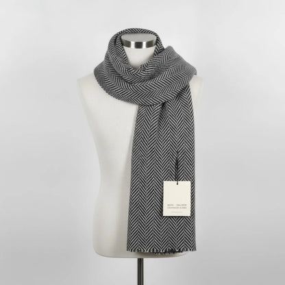 Foulard Homme Cachemire Luxe Hiver